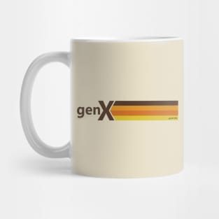 Gen X Retro Stripes Mug